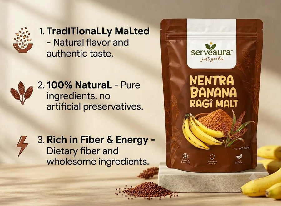 Nentra Banana Ragi Malt