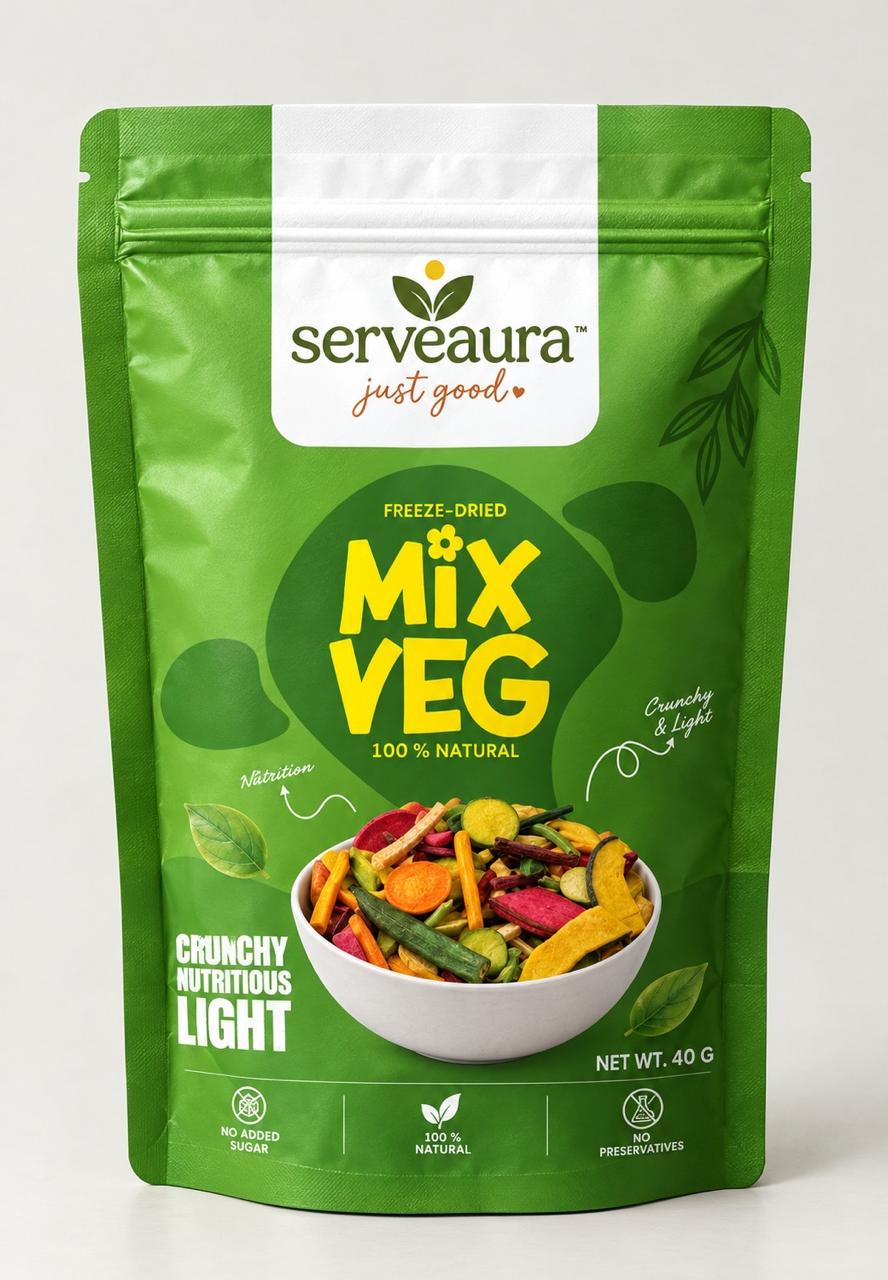Freeze Dried Mixed Vegetables